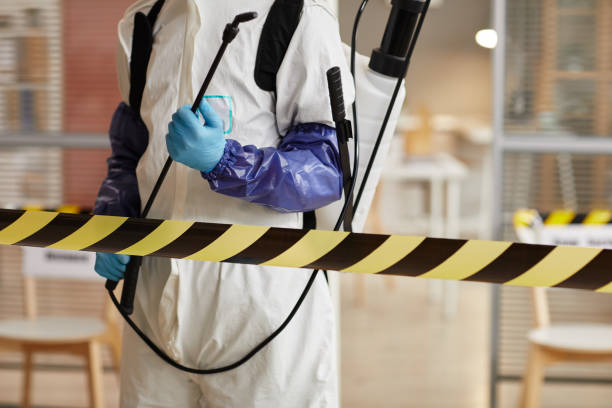 Professional Biohazard Cleanup technician working in Windsor, CA